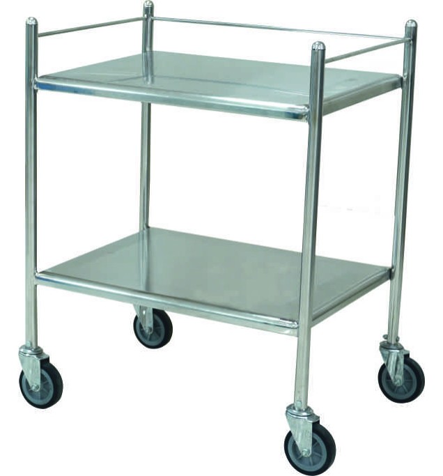 KW 527 (SS) - INSTRUMENT TROLLEY (202 G) - 18*18