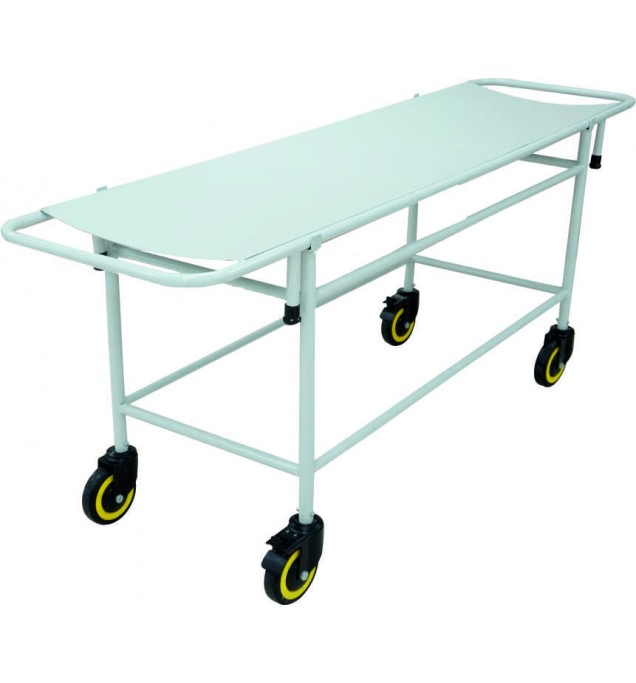 KW 430 (MS) - STRETCHER TROLLEY POWDER COATED