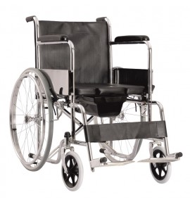 KW 609U - WHEELCHAIR COMMODE (U-CUT)