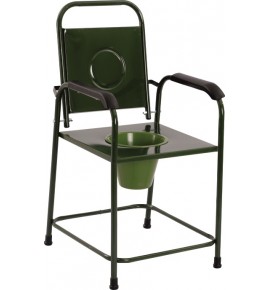 KW 455 (M) - COMMODE CHAIR METAL MALE TYPE