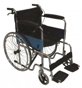 KW 809J - WHEELCHAIR BASIC WITH SEAT BELT & BRAKE ASSIST