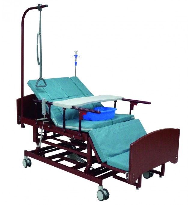 KW 337 - IMPORTED ELECTRIC NURSING BED WITH COMMODE PROVISION , HOSPITAL BED 