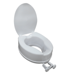 KW 449 (4") - TOILET RAISER WITH COVER