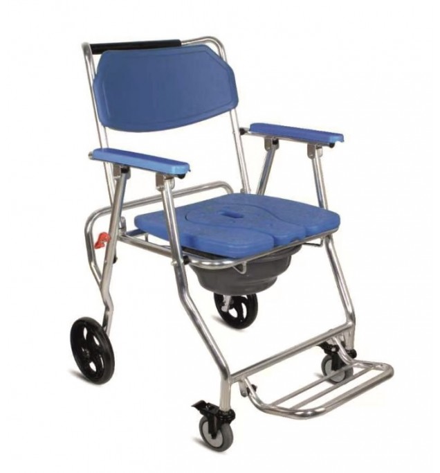 KW 693 (L) - COMMODE WHEELCHAIR ALUMINIUM