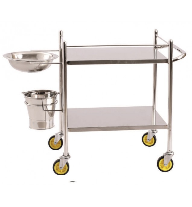 KW 495 (SS) - DRESSING TROLLEY (202 G)