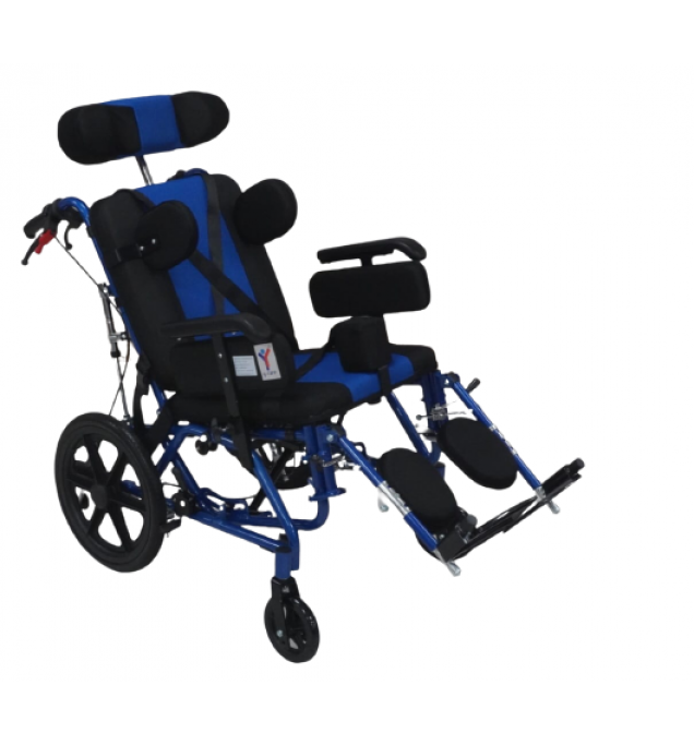 KW 958 LBCGPY (B)-44 - WHEELCHAIR CEREBRAL PALSY ADULT PREMIUM - BLUE COLOUR