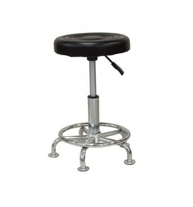 KW 499B BL - REVOLVING STOOL BLACK COLOUR TOP