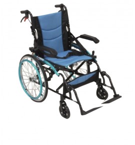 KW 863 LAJPF2 - WHEELCHAIR ALUMINIUM SELF PROPELLED - ARMREST FLIPUP