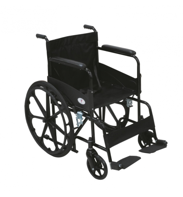 KW 809 PC - WHEELCHAIR BASIC POWDER COATED