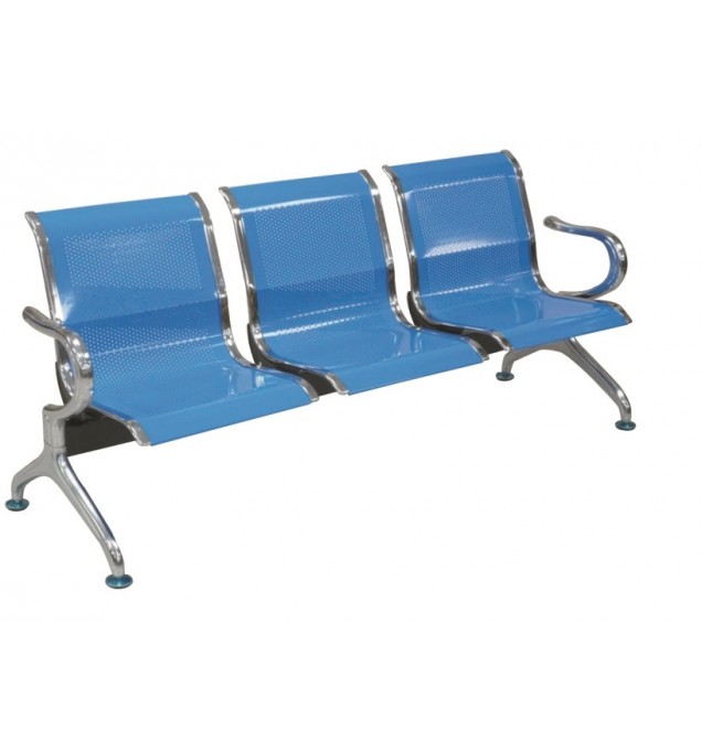 KW 483 (B) - 3 SEATER CHAIR - BLUE