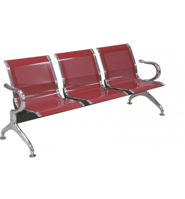 KW 483 [R] - 3 SEATER CHAIR - RED