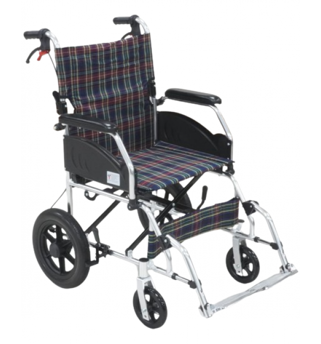 KW 863 LAJPF4 - WHEELCHAIR ALUMINIUM ATTENDENT PROPELLED