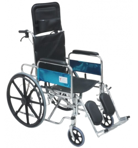 KW 954GCB - WHEELCHAIR RECLINING WITH ALLOY WHEELS