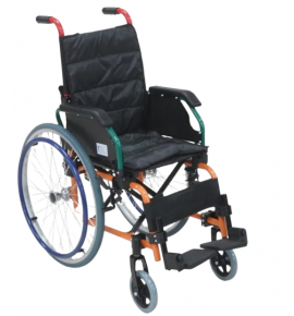 KW 980 LA-35 - WHEELCHAIR ALUMINIUM SELF PROPELLED - PEDIATRIC