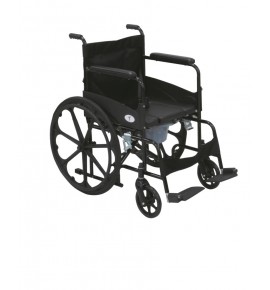 KW 609U-PC - WHEELCHAIR COMMODE (U-CUT) POWDER COATED